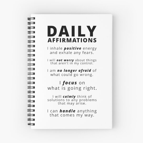 Item preview, Daily Affirmations | Inspirational Quote designed and sold by Inspirify.