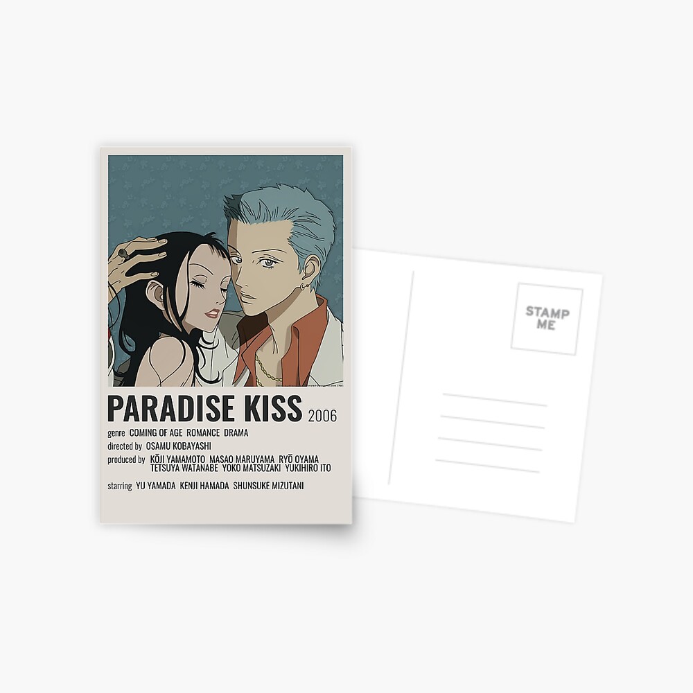 Paradise Kiss Yukari 'Caroline' Hayakasa and Joji 'George' Koizumi Spread  #1 | Postcard
