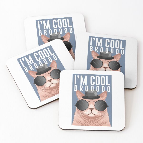 Item preview, I'm cool bro  designed and sold by TTOLEDO10K.