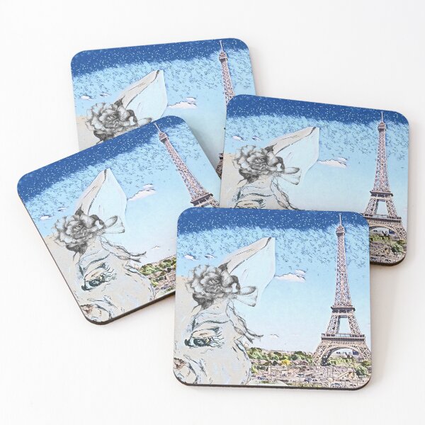 Item preview, Pig in Paris designed and sold by EloiseArt.