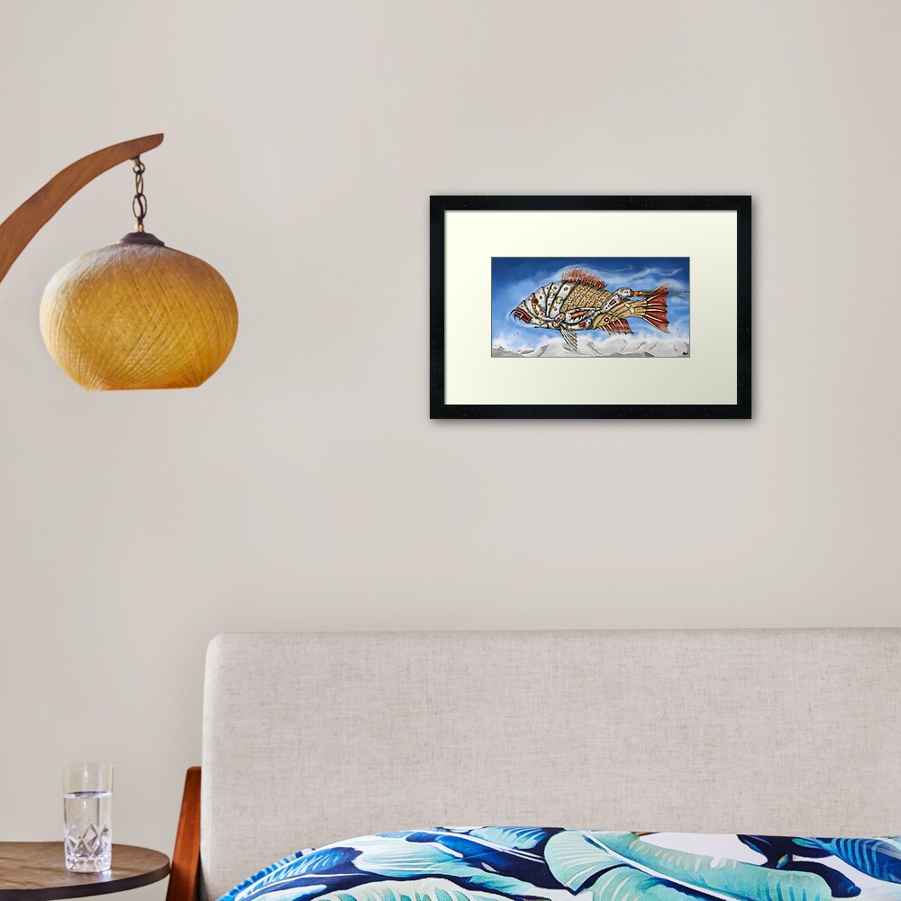 Item preview, Framed Art Print designed and sold by HilpArt.
