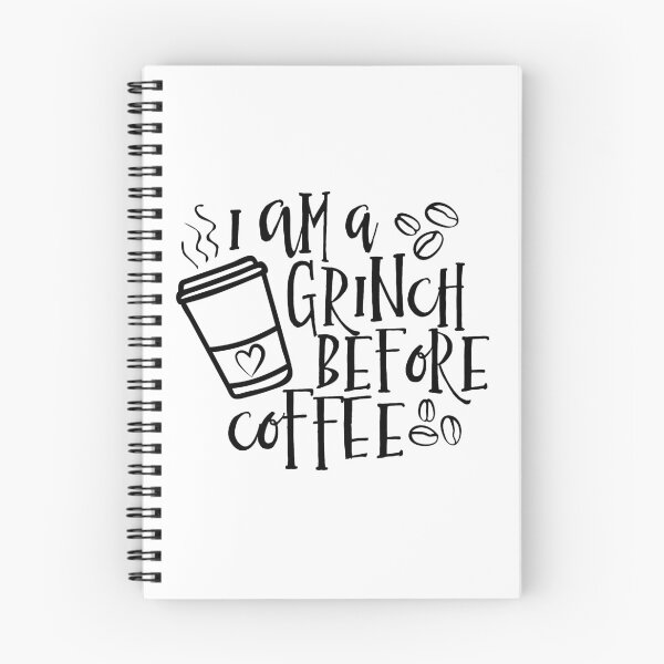 Artikelvorschau, Ich bin ein Grinch vor dem Kaffee entworfen und verkauft von K-Boutiques.