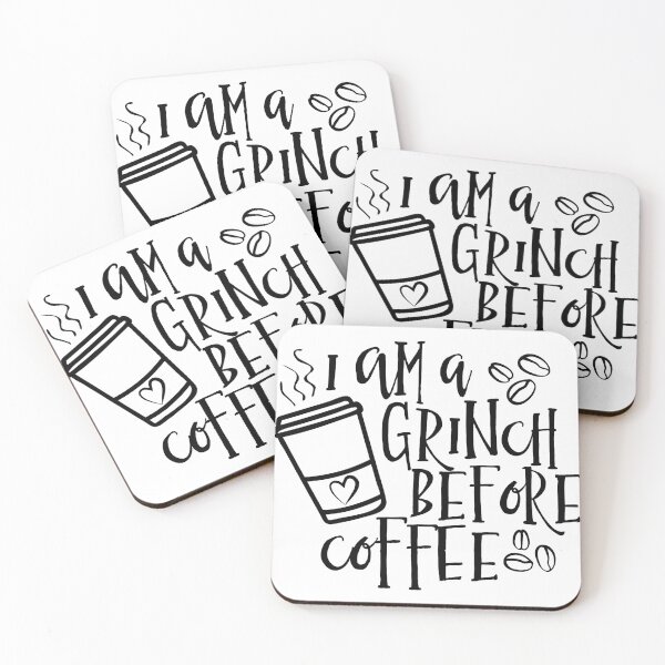 Item preview, I am a Grinch before coffee designed and sold by K-Boutiques.