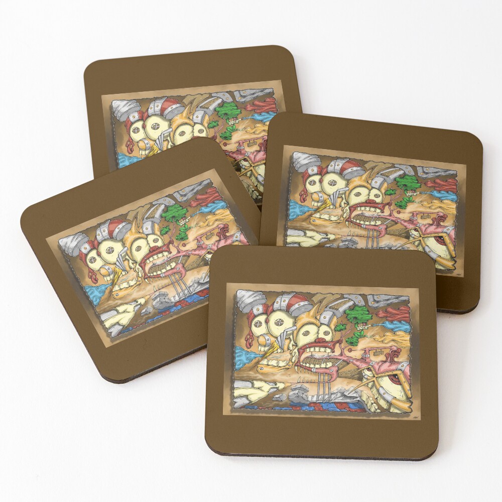 Item preview, Coasters (Set of 4) designed and sold by HilpArt.