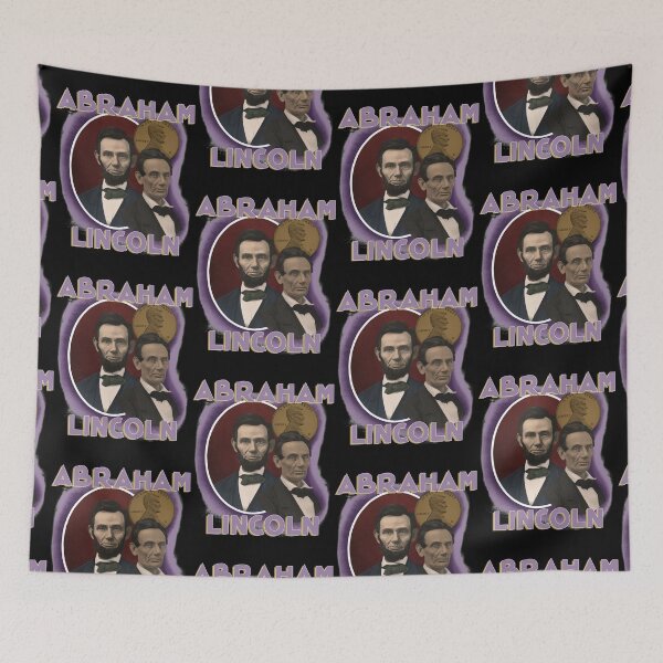 Item preview, Abraham Lincoln 16th President Gangsta rap band bootleg designed and sold by Captain-Jackson.