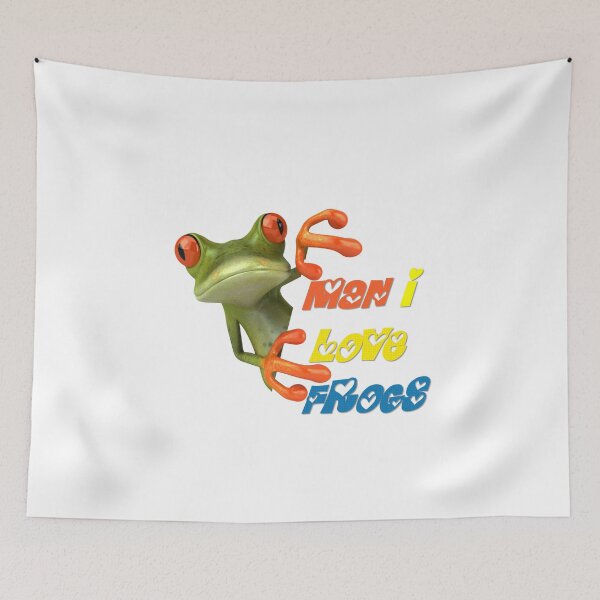 Item preview, Man I Love Frogs designed and sold by eajob.