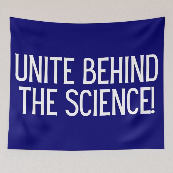Item preview, unite behind science designed and sold by Zaibo.