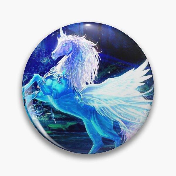 Item preview, Magic Unicorn with wings. Make of Crystals designed and sold by slashrose4ever.