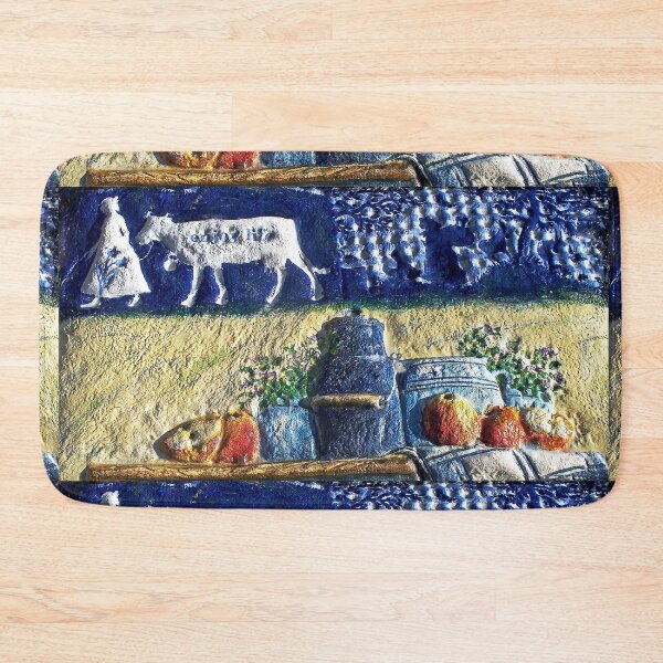 Item preview, r1248/ New Finition 2021: " Vive les Produits de la Ferme " My Creations Artistic Sculpture Relief fact Main 7  PAINT  (c)(t) by Olavia-Olao / Okaio Créations designed and sold by o.okaïo.