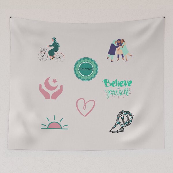 Item preview, Muslim Women Empowerment Sticker Pack designed and sold by KayahD.