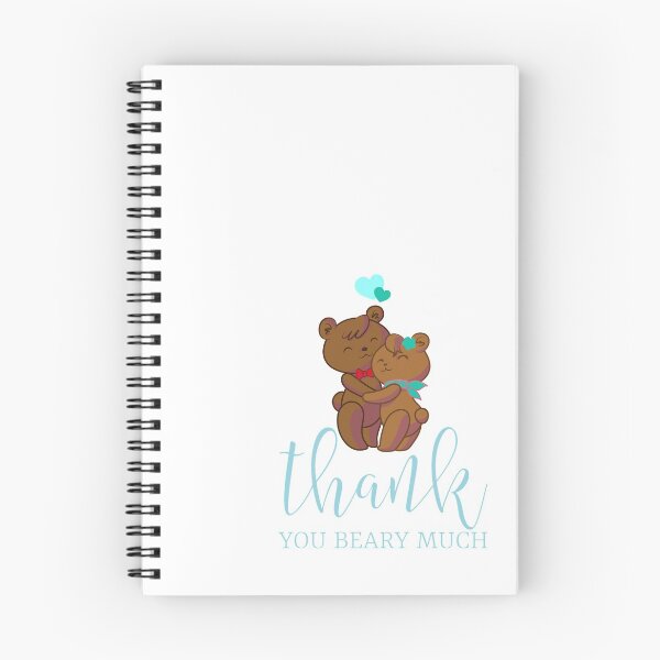 Item preview, Thank You  Beary Much- Funny Bear  designed and sold by Designs-RZ.