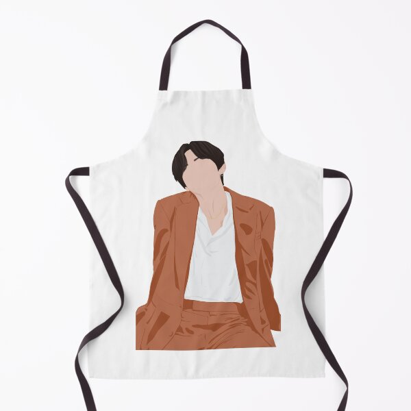 Item preview, Taehyung V 태형 BTS Brown Suit Photoshoot Art designed and sold by WPrintMPalette.