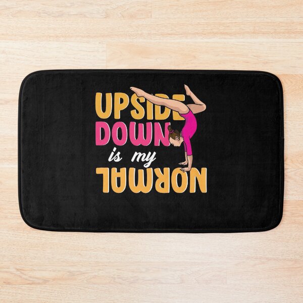 Item preview, Funny Upside Down is Normal Gymnastics designed and sold by lsapparel.