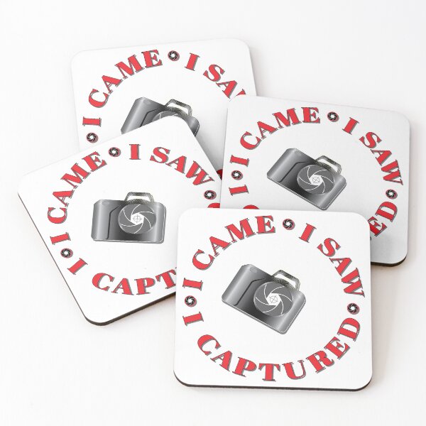 Item preview, PHOTOGRAPHY LOVER SLOGAN - I CAME, I SAW, I CAPTURED! designed and sold by Harlake.