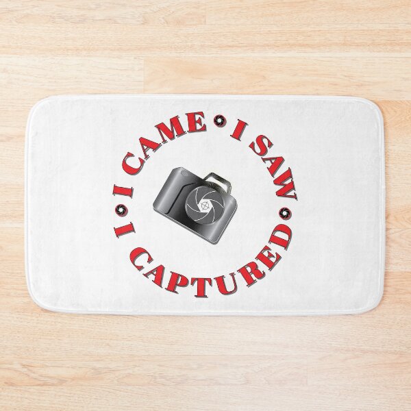 Item preview, PHOTOGRAPHY LOVER SLOGAN - I CAME, I SAW, I CAPTURED! designed and sold by Harlake.