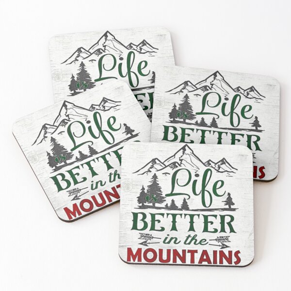 Item preview, Life is better in the mountains  designed and sold by Mayuri Juyal.