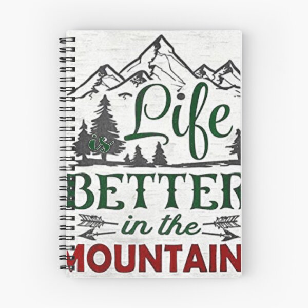 Item preview, Life is better in the mountains  designed and sold by Mayuri Juyal.
