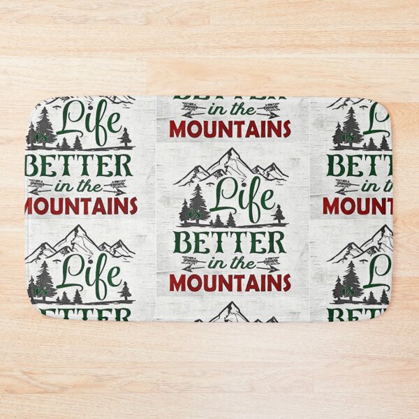 Item preview, Life is better in the mountains  designed and sold by Mayuri Juyal.