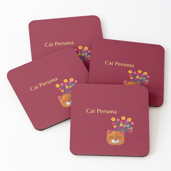 Item preview, Cat Persona flowers 2 designed and sold by IRYNASushi.