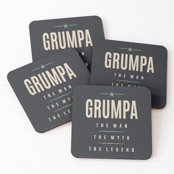 Item preview, Mens Grumpa The Man The Myth The Legend | Dad & Grandpa designed and sold by cidolopez.