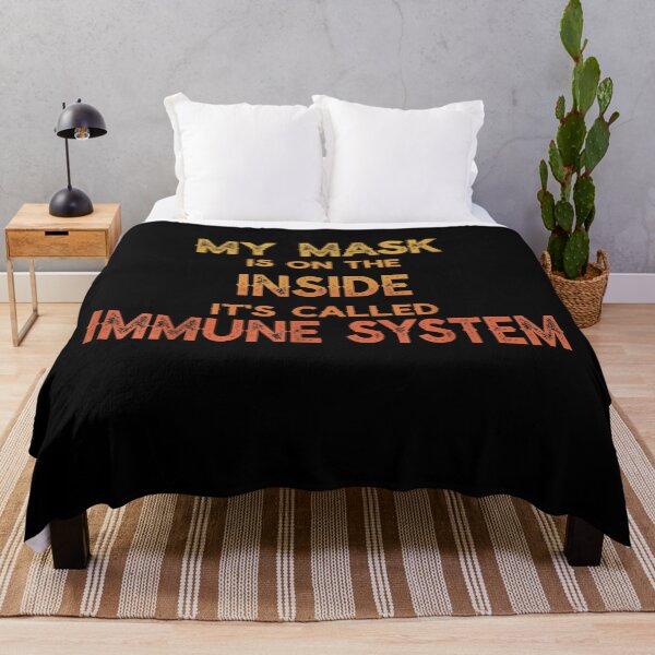 Item preview, My Mask Is On The Inside It's Called Immune System designed and sold by Imadovic.