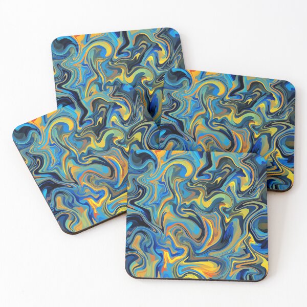 Item preview, Colorful Liquid marble. Marble art design. designed and sold by moustafakhalil.