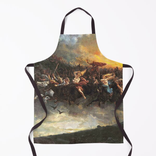 Item preview, The Wild Hunt of Odin - Peter Nicolai Arbo designed and sold by brushandframes.