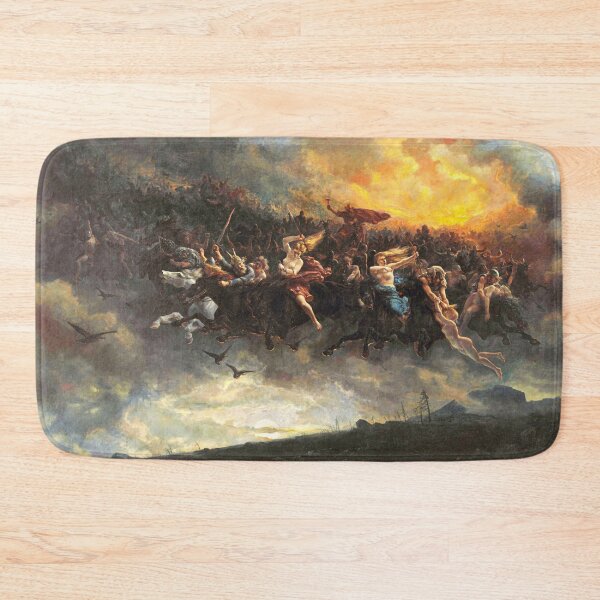 Item preview, The Wild Hunt of Odin - Peter Nicolai Arbo designed and sold by brushandframes.