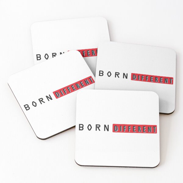 Item preview, Born Different Typography Design designed and sold by WeStarDust.