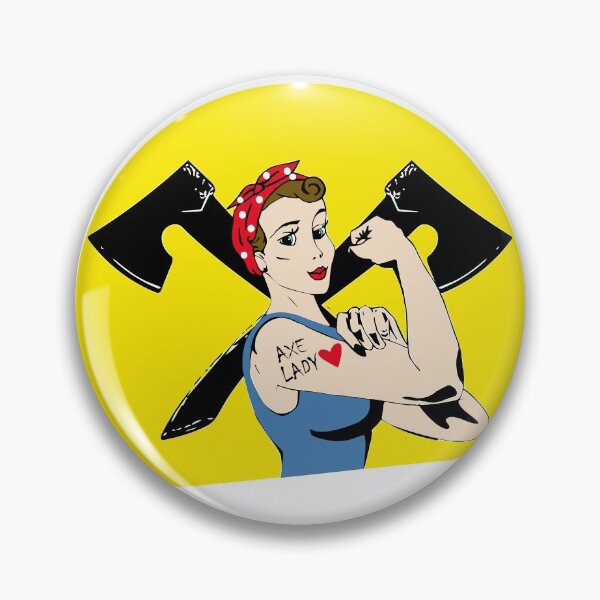 Aperçu de l'œuvre Axe Lady | The Axe Shoppe créée et vendue par TheAxeShoppe.