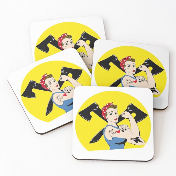 Aperçu de l'œuvre Axe Lady | The Axe Shoppe créée et vendue par TheAxeShoppe.