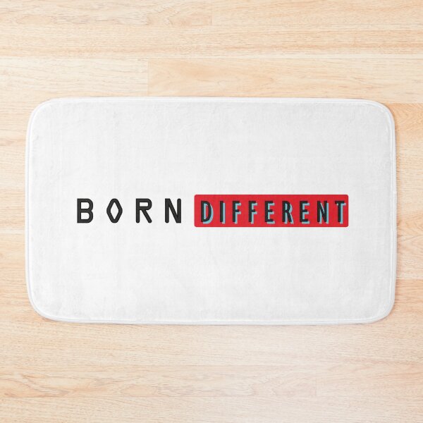 Item preview, Born Different Typography Design designed and sold by WeStarDust.