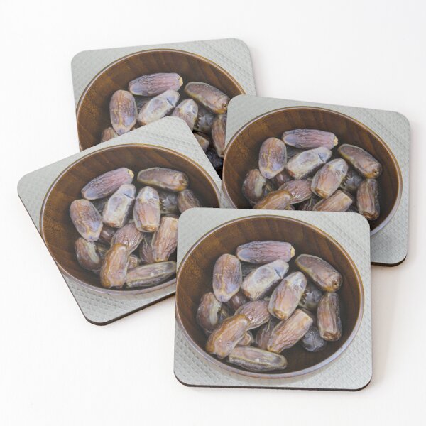 Item preview, Wooden bowl with dates on the table designed and sold by Mahirov Shop.