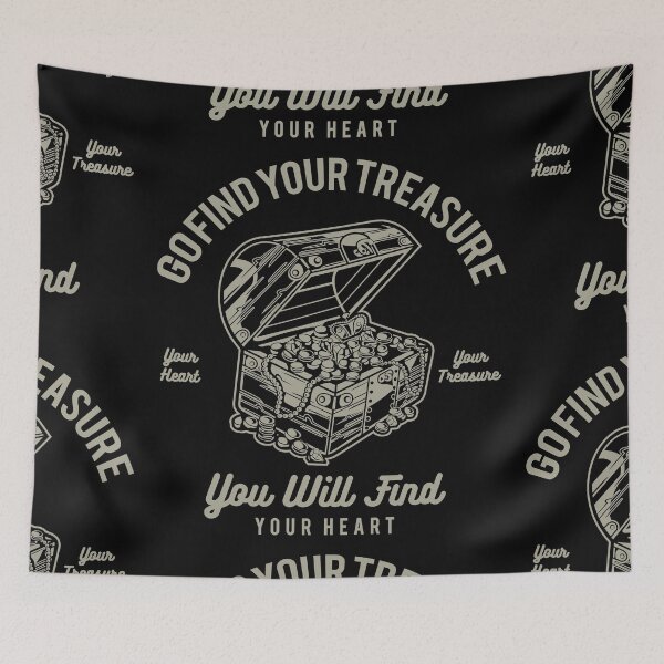 Item preview, Go Find Your Treasure designed and sold by lunegreiros.