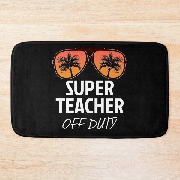 Item preview, Super Teacher Off Duty Sunglasses Beach Sunset Summer Break designed and sold by liftdesign.