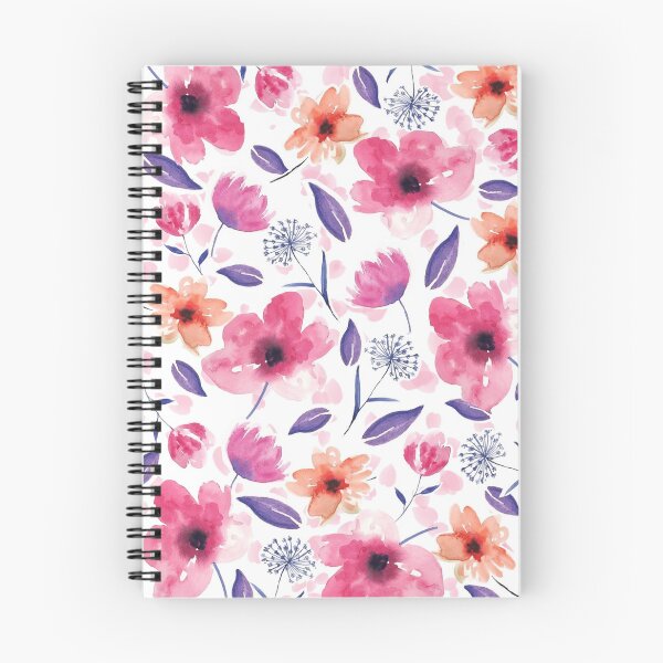 Item preview, Watercolor Floral Pattern by ThatCrazyDoodler designed and sold by thtcrazydoodler.