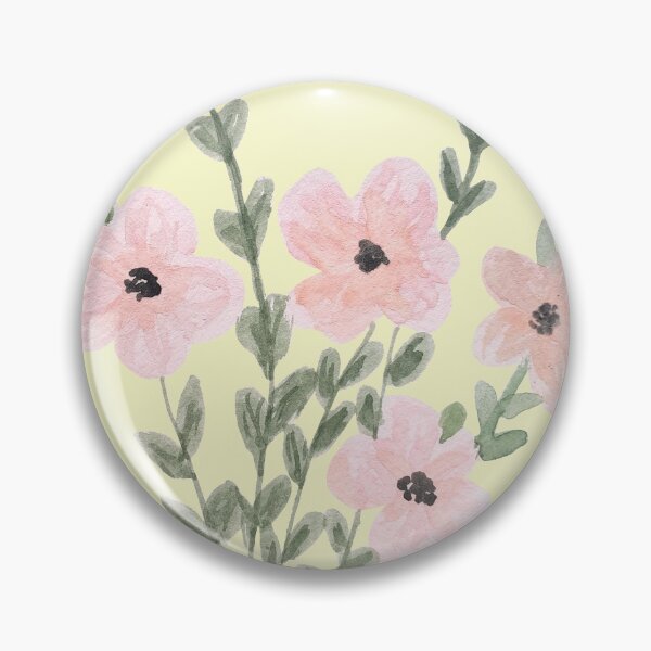 Artikelvorschau, Rosa Aquarellblumen entworfen und verkauft von Kearaspaintings.