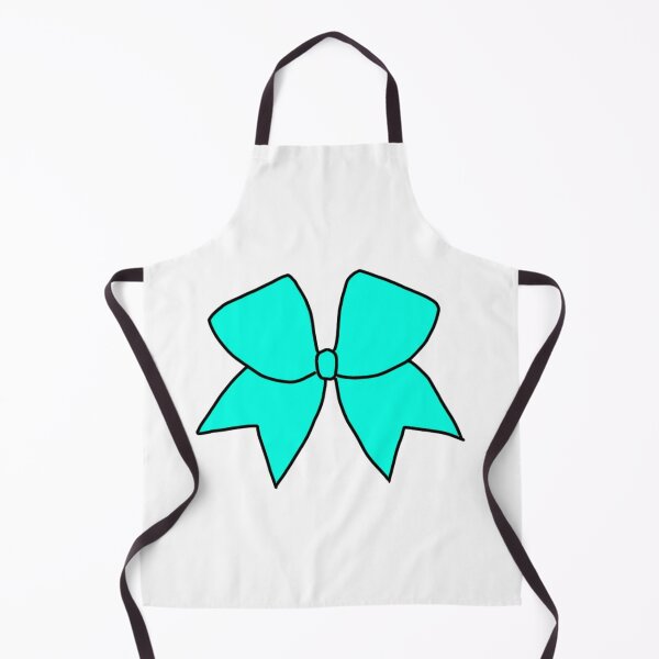 Item preview, Cyan Blue Teal Cheer Bow designed and sold by kenzieestickers.