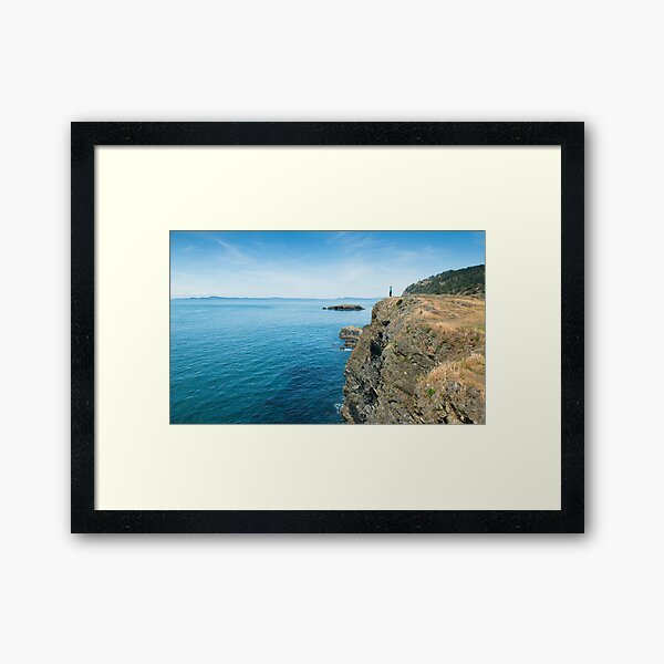 Only the Beginning - Deception Pass State Park, Washington Framed Art Print