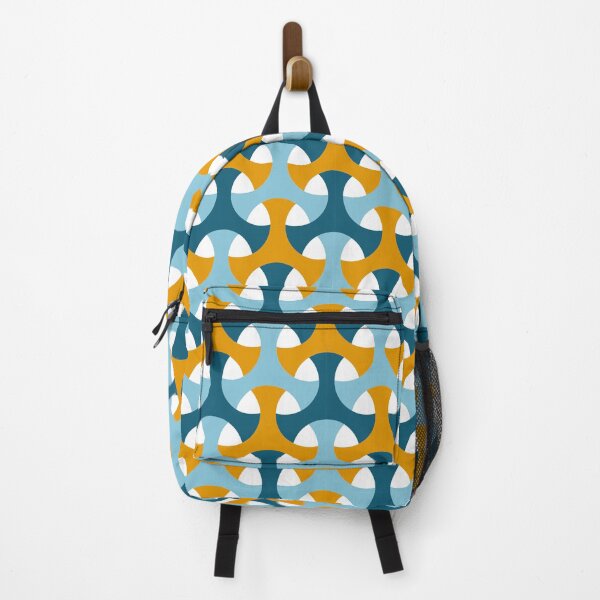 Item preview, Blue and Yellow Interlocking Pattern designed and sold by Dreamakerstudio.
