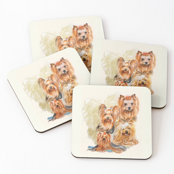 Item preview, Yorkshire Terrier Medley designed and sold by BarbBarcikKeith.