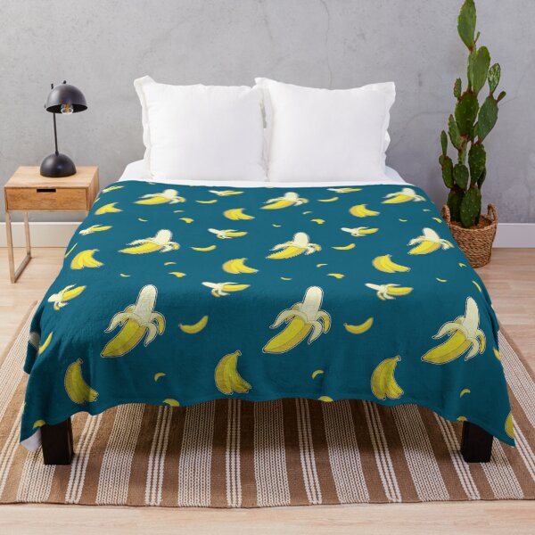 Item preview, Bananas on the Mind - Pattern on Blue designed and sold by Kilo-KMD.