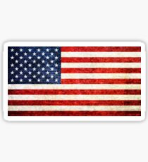 American Flag Sticker