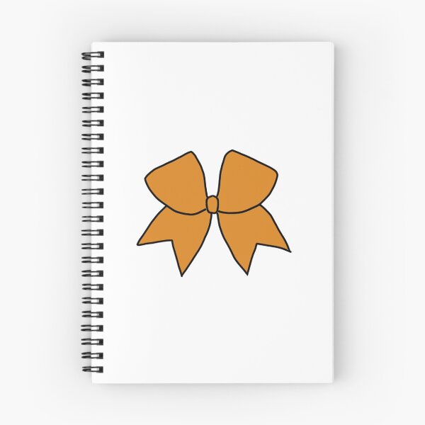 Item preview, Orange Cheer Bow designed and sold by kenzieestickers.