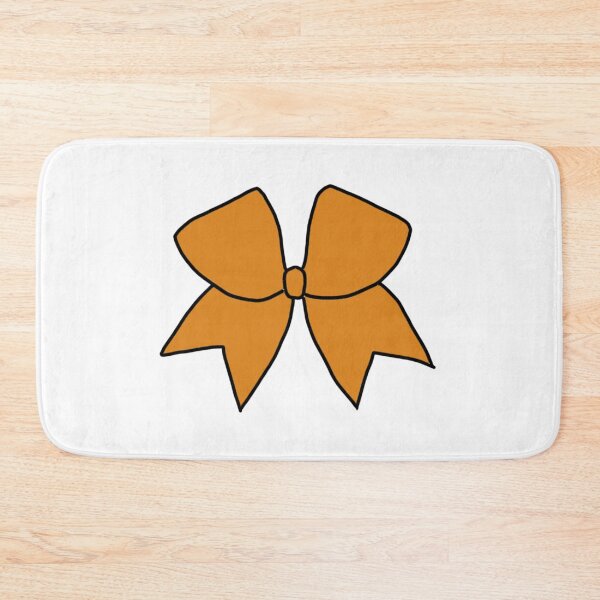 Item preview, Orange Cheer Bow designed and sold by kenzieestickers.