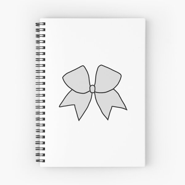Item preview, Light Grey Gray Cheer Bow designed and sold by kenzieestickers.