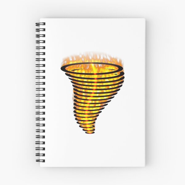 Item preview, Fire Tornado Hurricane Typhoon designed and sold by Lamara Belhamiche.