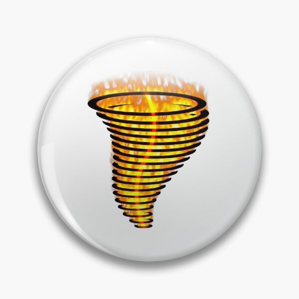 Item preview, Fire Tornado Hurricane Typhoon designed and sold by Lamara Belhamiche.