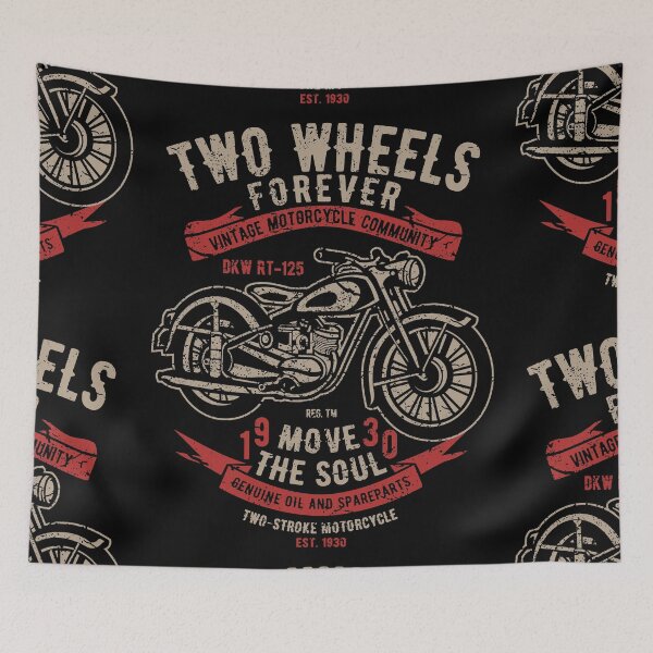 Item preview, Two Wheels Forever Motor Community designed and sold by lunegreiros.