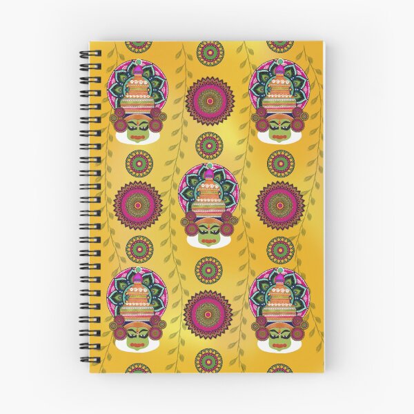 Item preview, Indian Folk Art Kathakali Pattern by ThatCrazyDoodler designed and sold by thtcrazydoodler.